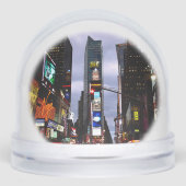 New York Snow Globe Personalized NYC Snowglobe Sneeuwbol (Voorkant)
