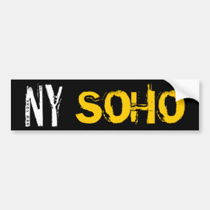 New York SOHO Bumpersticker