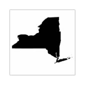 New York Solid Rubber Art Stamp Rubberstempel (Afrduk)