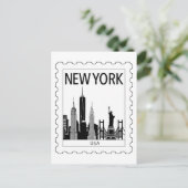 New York souvenir Briefkaart (Staand voorkant)