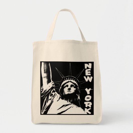 New York Souvenir Canvas tas Statue of Liberty Gif (Voorkant)