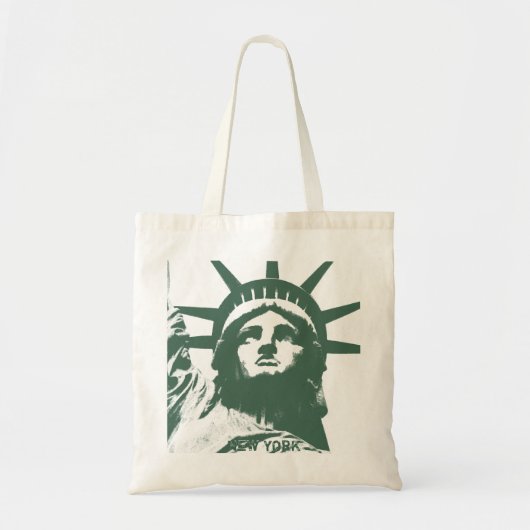 New York Souvenir Canvas tas Statue of Liberty Gif (Voorkant)