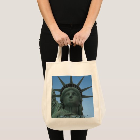 New York Souvenir Canvas tas Statue of Liberty Gif (Voorkant (product))
