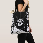 New York Souvenir Canvas tas Statue of Liberty Gif (Dichtbij)