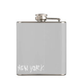New York Souvenir Flask Statue of Liberty Flask Heupfles (Achterkant)