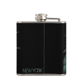 New York Souvenir Flask Statue of Liberty Flask Heupfles (Achterkant)
