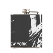 New York Souvenir Flask Statue of Liberty Flask Heupfles (Achterkant)