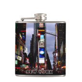 New York Souvenir Flask Times Square Souvenir Flas Heupfles (Voorkant)