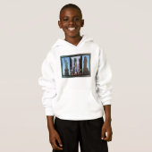 New York Souvenir Kind Hooded Sweatshirt NYC Hoodi (Voorkant volledig)