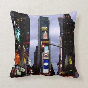 New York Souvenir Kussens NY Times Square Pillow