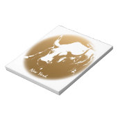 New York Souvenir Notepad Cool Bull Statue-laptop Notitieblok (Linkerzijde)