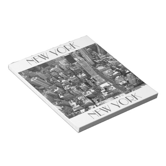 New York Souvenir Notepad Empire State Uitzicht Gi Notitieblok (Schuin)