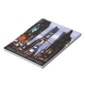 New York Souvenir Notepad NY Time Square Notepad Notitieblok (Linkerzijde)