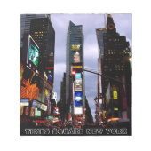 New York Souvenir Notepad NY Time Square Notepad Notitieblok (Voorkant)