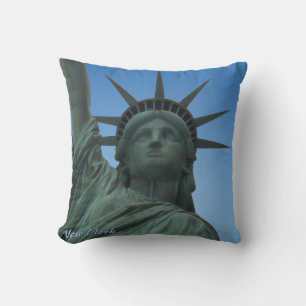 New York Souvenir NY Beeld van de Vrijheid Kussen