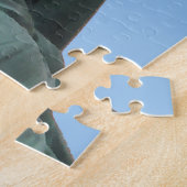 New York Souvenir Puzzel Liberty Statue Puzzel (Zijkant)