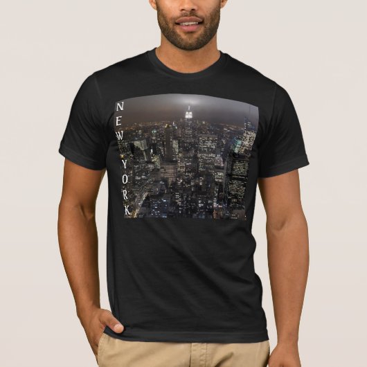 New York Souvenir T-shirt Classic NY Shirt (Voorkant)
