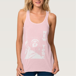New York Souvenir Tanktop Statue of Liberty Top