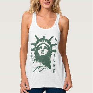 New York Souvenir Tanktop Statue of Liberty Top