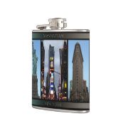 New York souvenirfles New York souvenirflessen Heupfles (Links)