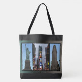 New York Souvenirs NY Canvas tas Landmark Souvenir (Voorkant)