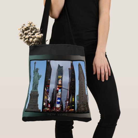 New York Souvenirs NY Canvas tas Landmark Souvenir (Dichtbij)