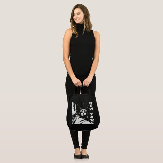 New York Souvenirs NY Canvas tas Landmark Souvenir (Voorkant (model))