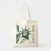 New York Souvenirs NY Canvas tas Landmark Souvenir (Voorkant)