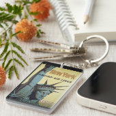 New York souvenirs Sleutelhanger (Voorkant Rechts)