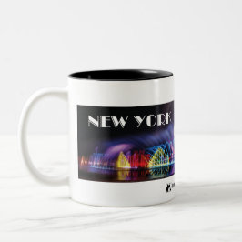 NEW YORK SPARKLE TWEEKLEURIGE KOFFIEMOK