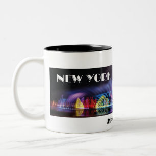 NEW YORK SPARKLE TWEEKLEURIGE KOFFIEMOK