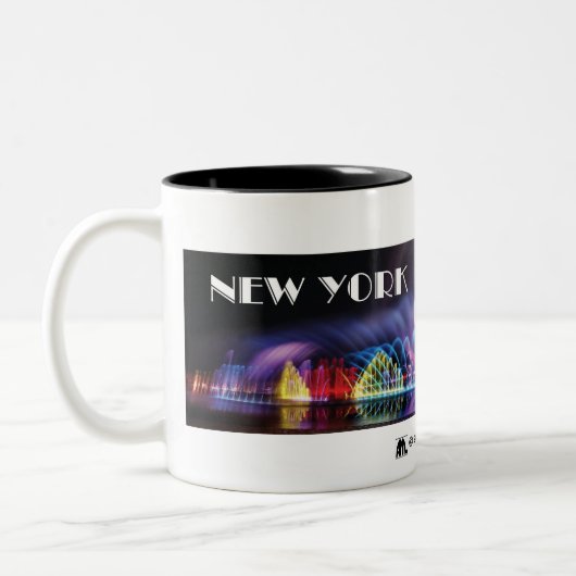 NEW YORK SPARKLE TWEEKLEURIGE KOFFIEMOK (Links)