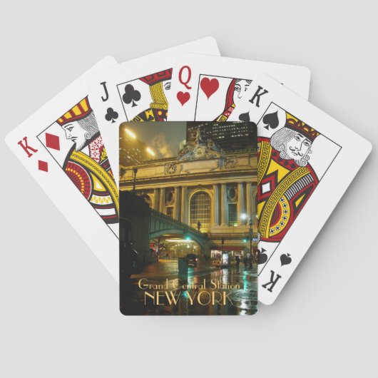 New York Speekkaarten New York Souvenir-kaarten Pokerkaarten (Achterkant)