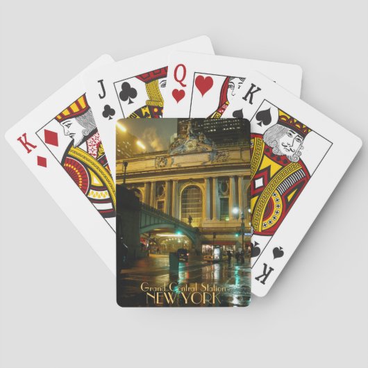 New York Speekkaarten New York Souvenir-kaarten Speelkaarten (Achterkant)