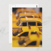 New York Speelgoed Taxis Briefkaart (Voorkant / Achterkant)