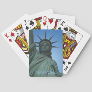 New York Speelt kaartenbeeld Vrije Souvenirs Pokerkaarten