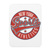 new york sport atletiek logo magneet (Verticaal)