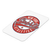 new york sport atletiek logo magneet (Linkerzijde)
