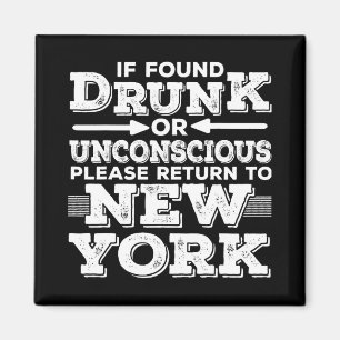 New York Spreekwoorden Grappig Ny Magneet