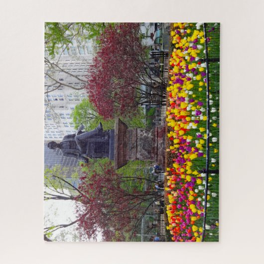 New York Spring Flowers. Legpuzzel (Verticaal)