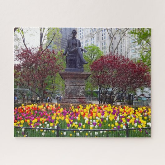 New York Spring Flowers. Legpuzzel (Horizontaal)