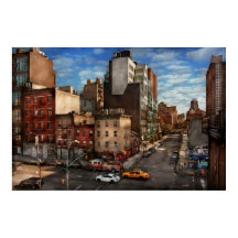 New York - Stad - De hoek van 10th Ave & W 18th