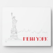New-York, Standbeeld-van-Frihed Cool Fotoplaat (Voorkant)