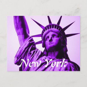 New York standbeeld van vrijheid briefkaart