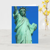 New York, Standbeeld van Vrijheid Kaart (Gele Bloem)