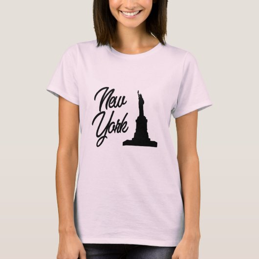 New York, standbeeld van vrijheid T-shirt (Voorkant)