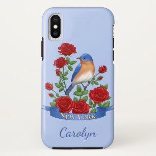 New York State Bird and Flower Case-Mate iPhone Case