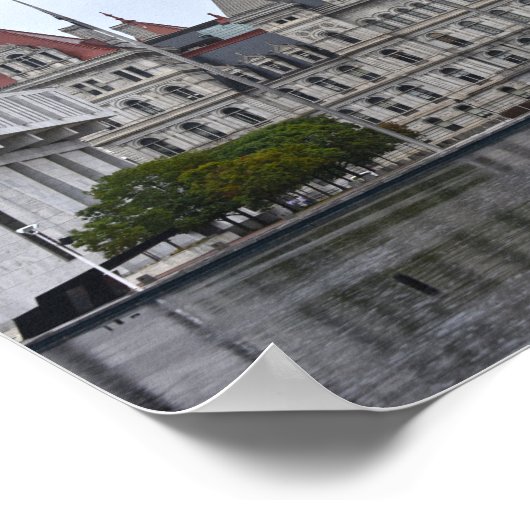 New York State Capitol Building Poster (Hoek)