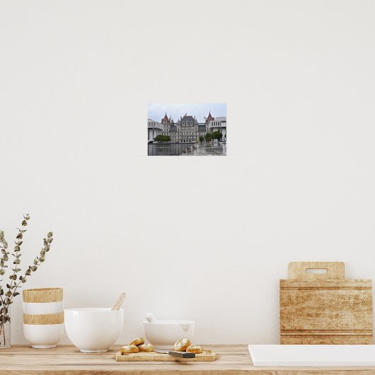 New York State Capitol Building Poster (Keuken)