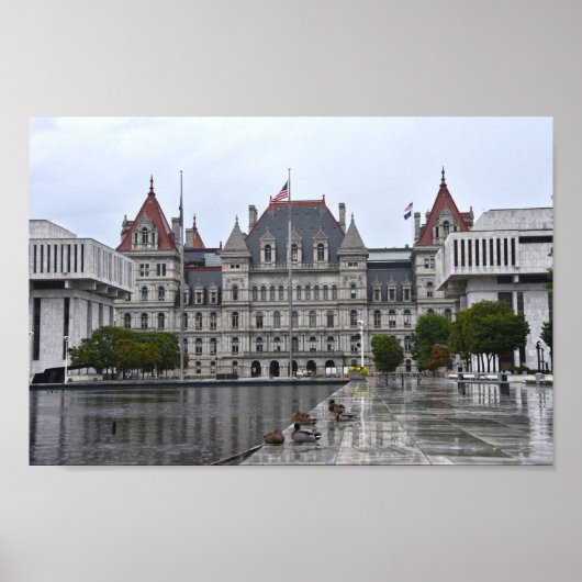 New York State Capitol Building Poster (Voorkant)